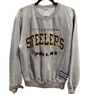 Vintage 1996 Pittsburg Steelers Proline NFL sweatshirt pullover Champion size XL